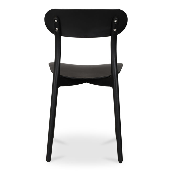 Moe's Home Collection - Kent Outdoor Dining Chair Black - Set of 2 - QX-1017-02 | American Home Furniture