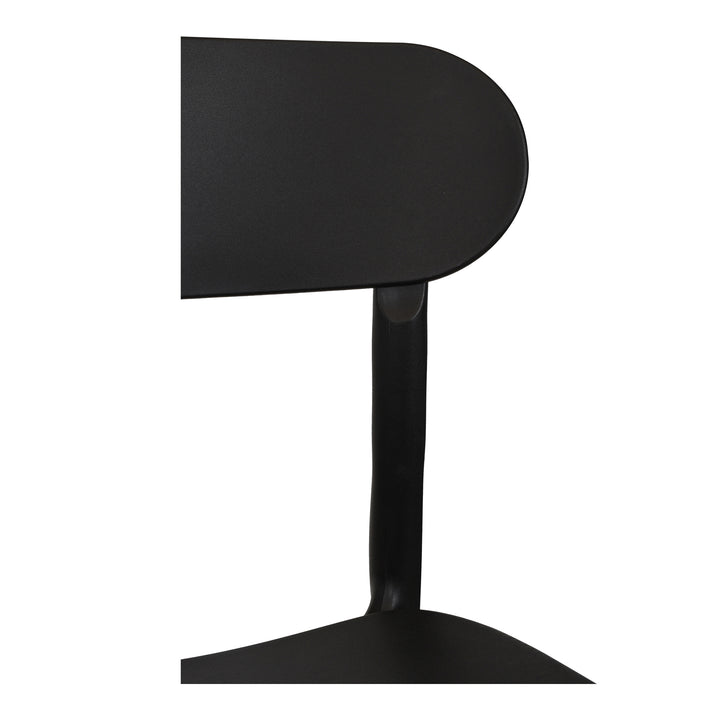 Moe's Home Collection - Kent Outdoor Dining Chair Black - Set of 2 - QX-1017-02 | American Home Furniture