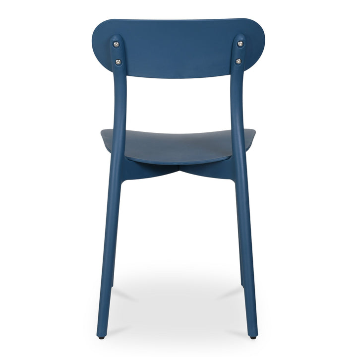Kent Outdoor Dining Chair Navy - Set of 2