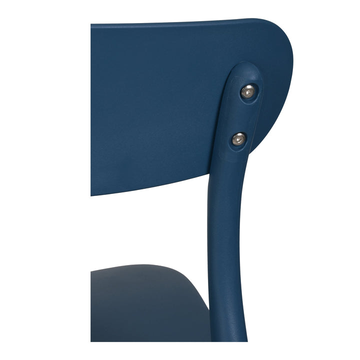 Kent Outdoor Dining Chair Navy - Set of 2