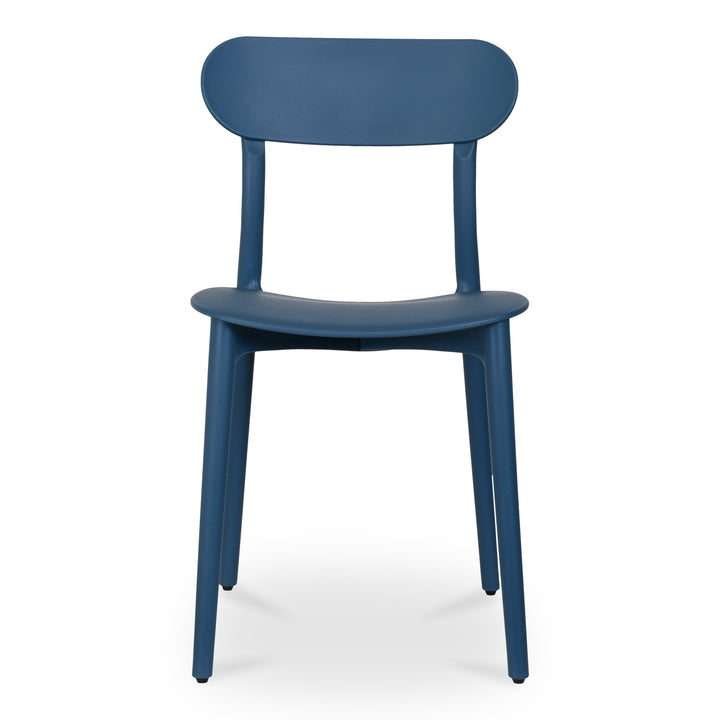 Moe's Home Collection - Kent Outdoor Dining Chair Navy - Set of 2 - QX-1017-46 | American Home Furniture