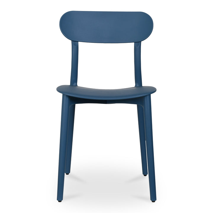 Kent Outdoor Dining Chair Navy - Set of 2