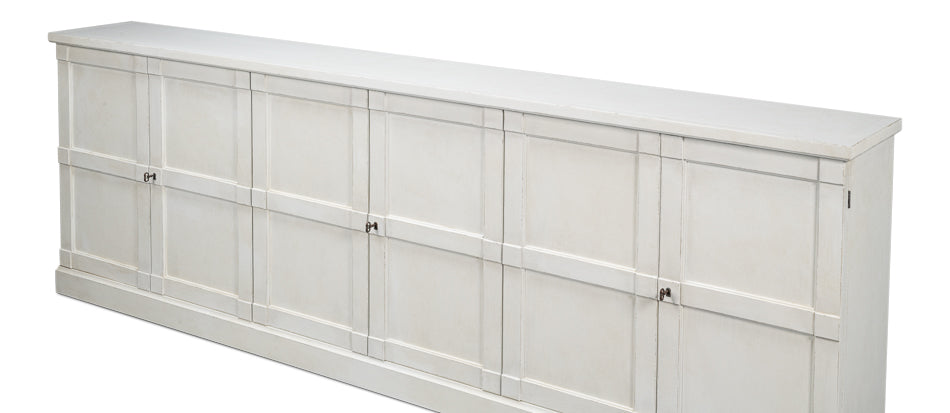 American Home Furniture | Sarreid - Luciana 6 Dr Buffet 112 St.Wh Wood Dr