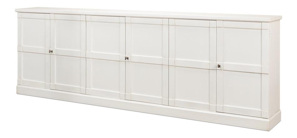 Sarreid Luciana 6 Wood Dr Buffet 112 Cortina Wh CABINETS