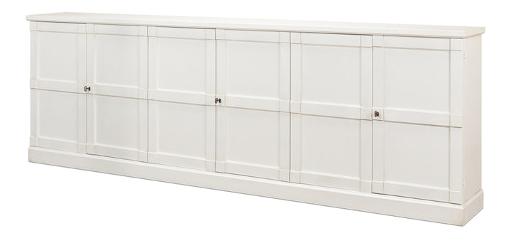 American Home Furniture | Sarreid - Luciana 6 Wood Dr Buffet 112 Cortina Wh