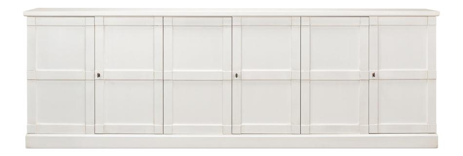 Sarreid Luciana 6 Wood Dr Buffet 112 Cortina Wh CABINETS