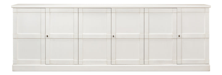 American Home Furniture | Sarreid - Luciana 6 Wood Dr Buffet 112 Cortina Wh