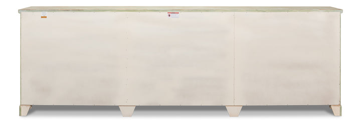 American Home Furniture | Sarreid - Luciana 6 Dr Buffet 112 Italian Sage