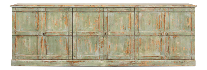 American Home Furniture | Sarreid - Luciana 6 Dr Buffet 112 Italian Sage