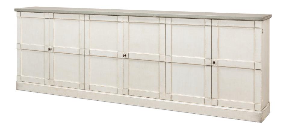 Sarreid Luciana Wood Drs Buffet 112 St.Wht Grey CABINETS