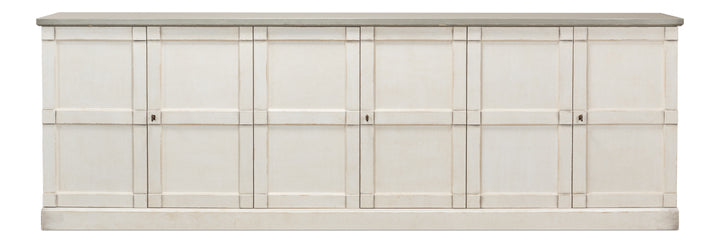 American Home Furniture | Sarreid - Luciana Wood Drs Buffet 112 St.Wht Grey