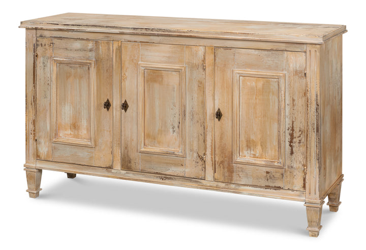 American Home Furniture | Sarreid - Louis Xvi Buffet - Antique Oak