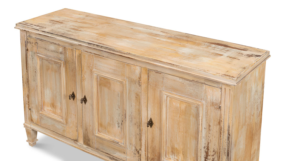 American Home Furniture | Sarreid - Louis Xvi Buffet - Antique Oak