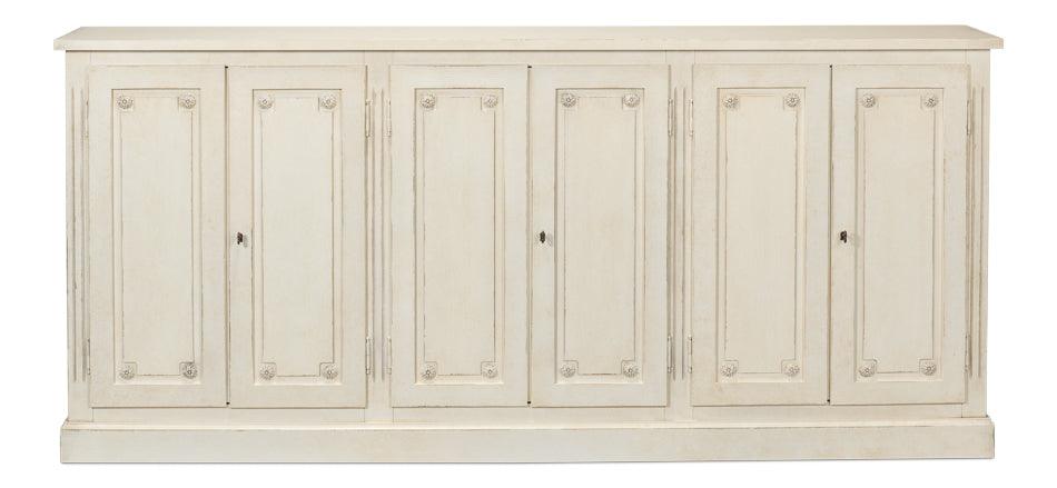 Sarreid Bellagio Sideboard 96 - White/White SIDEBOARDS + CREDENZAS