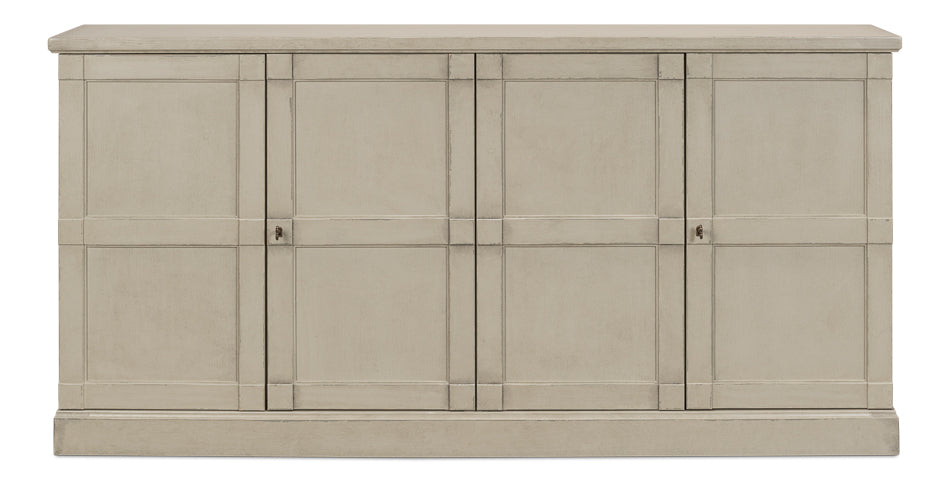 American Home Furniture | Sarreid - Lionisio Buffet 75 Wash Gray Wood Drs 