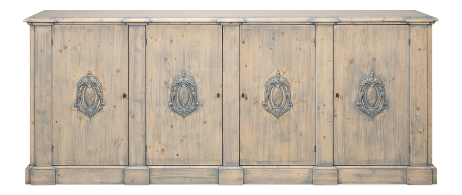 Crested Wall Cabinet