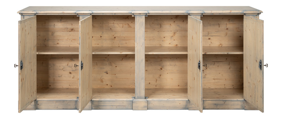 Crested Wall Cabinet