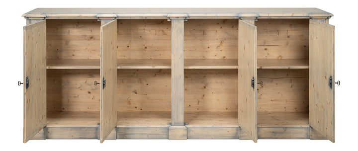 Crested Wall Cabinet