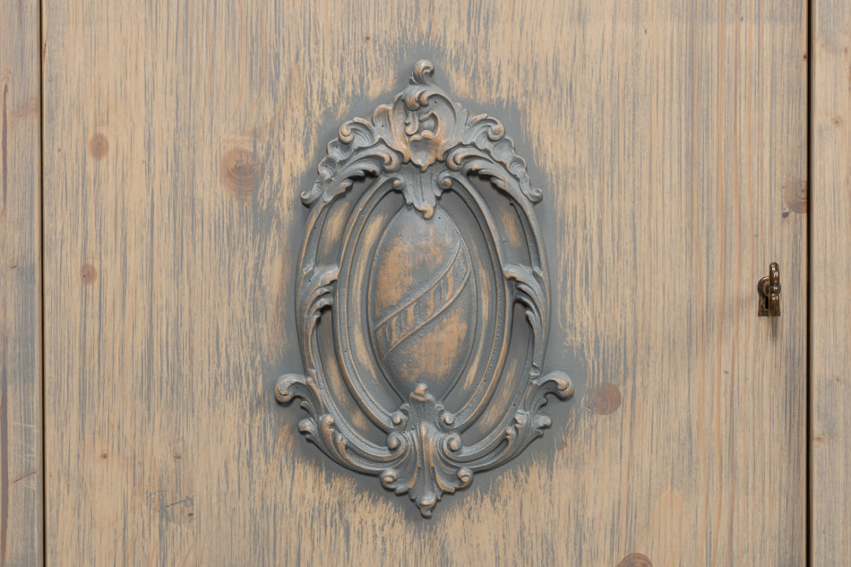 Crested Wall Cabinet