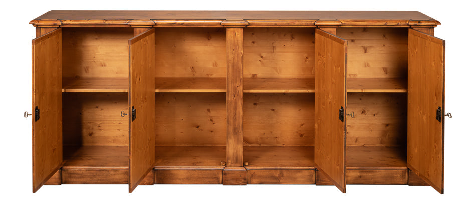 Crested Wall Cabinet
