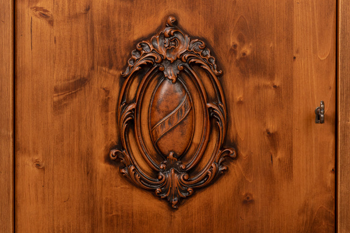 Crested Wall Cabinet