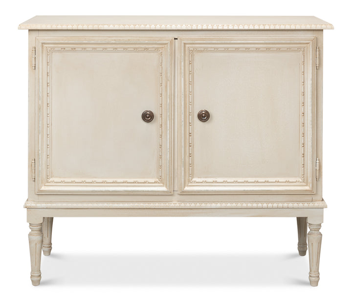 American Home Furniture | Sarreid - 2 Door Sideboard - Bright Lime White