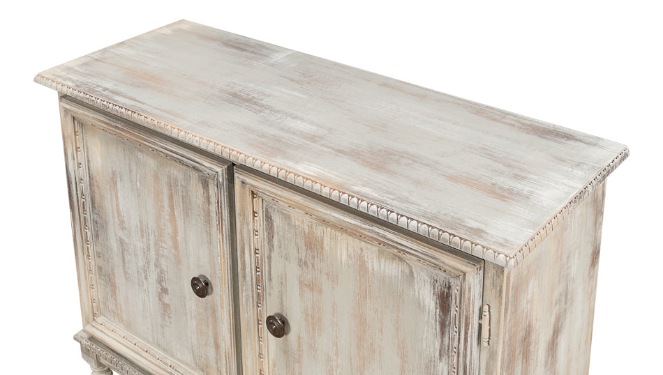 American Home Furniture | Sarreid - 2 Door Sideboard - Grey Oak