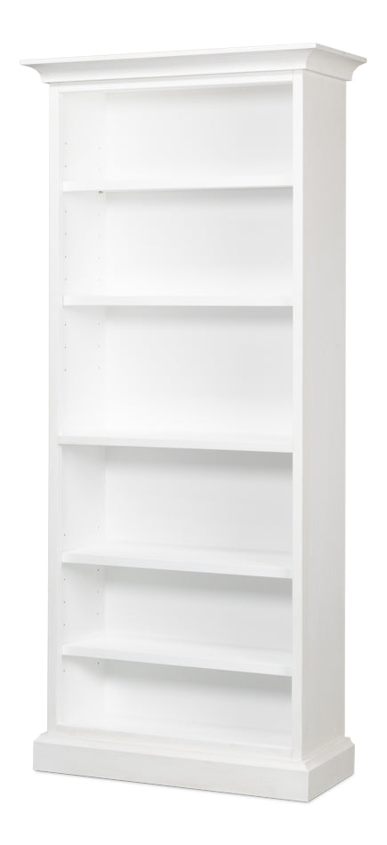 American Home Furniture | Sarreid - Open Shelf Bookcase - Cortina White
