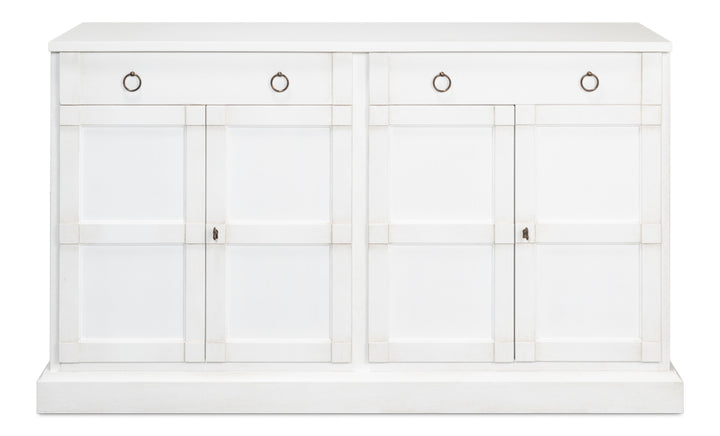 American Home Furniture | Sarreid - Media Console - Cortina White