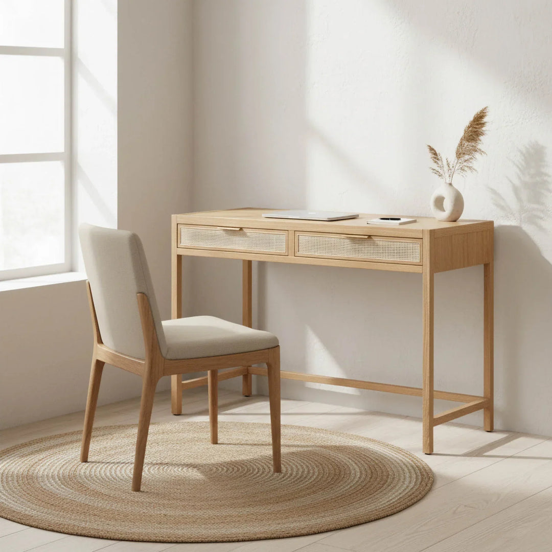 Rattan Desk