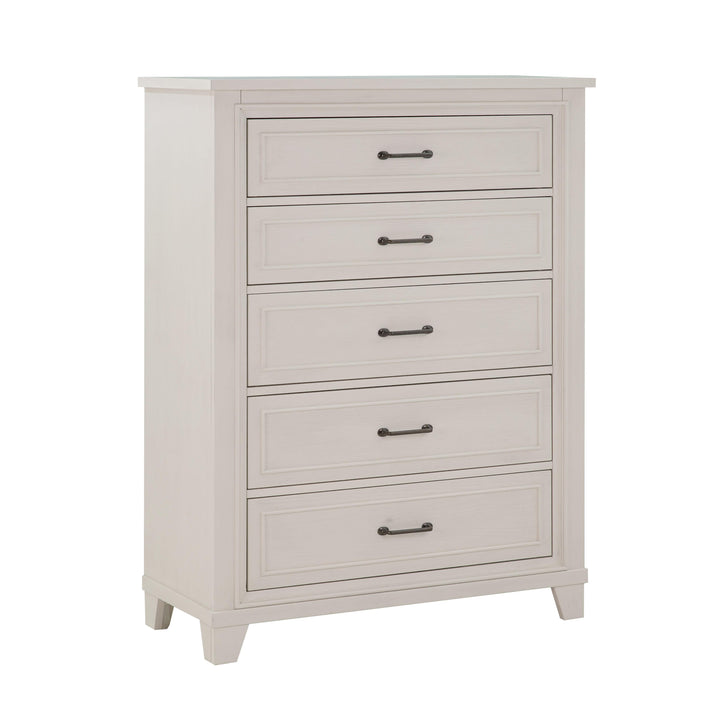 American Home Furniture | TOV Furniture - Montauk Weathered White Chest