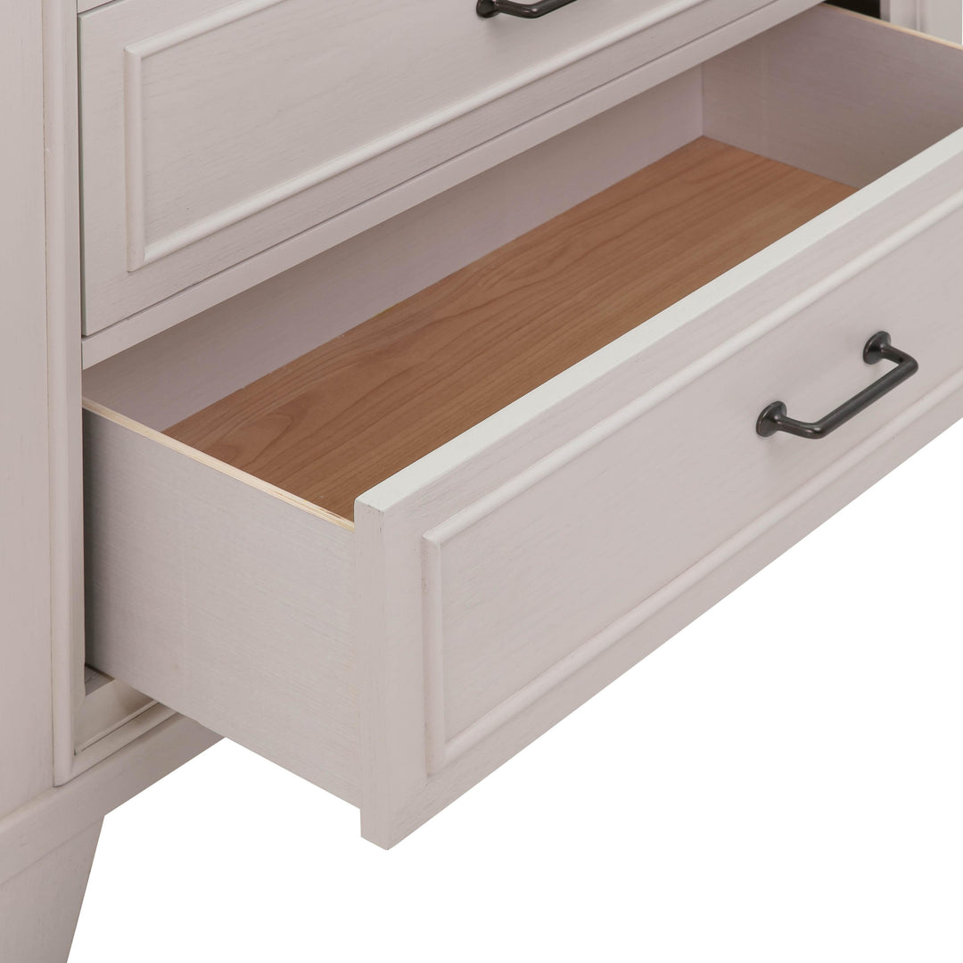 American Home Furniture | TOV Furniture - Montauk Weathered White Chest