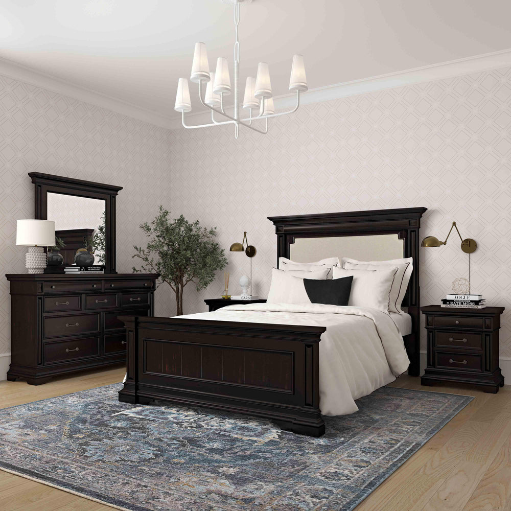 American Home Furniture | TOV Furniture - Stamford Upholstered Bed