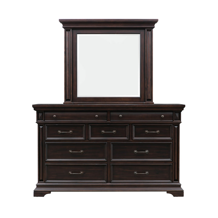 American Home Furniture | TOV Furniture - Stamford Brown Mirror