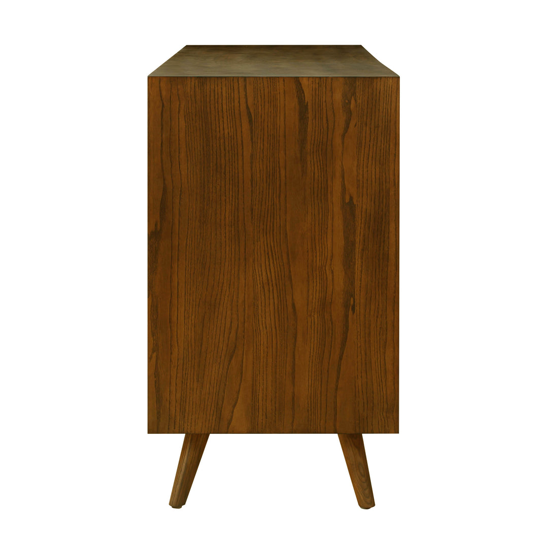 American Home Furniture | TOV Furniture - Emery Pecan 6 Drawer Dresser