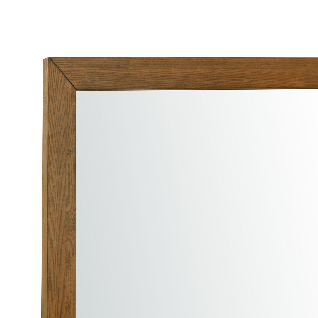 American Home Furniture | TOV Furniture - Emery Pecan Mirror
