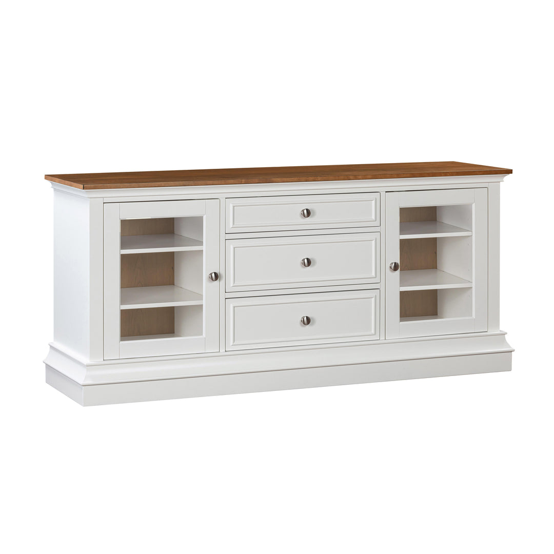 American Home Furniture | TOV Furniture - Hudson White Entertainment Console