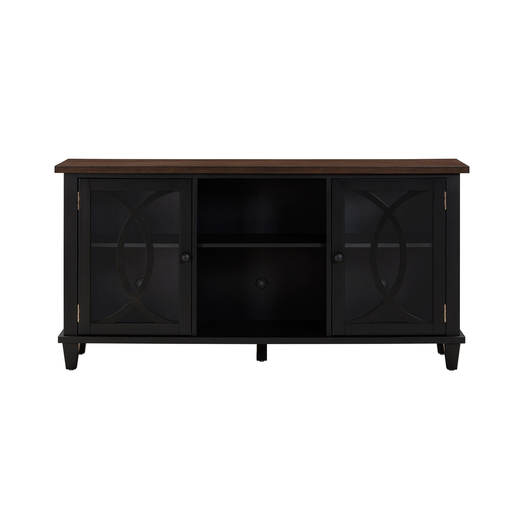 American Home Furniture | TOV Furniture - Presby Charcoal 60" Console