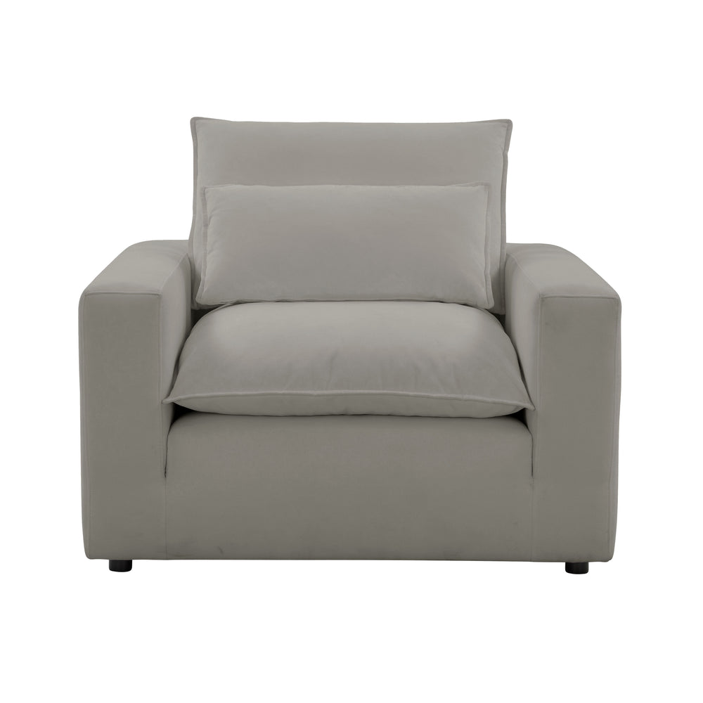 American Home Furniture | TOV Furniture - Cali Slate Arm Chair