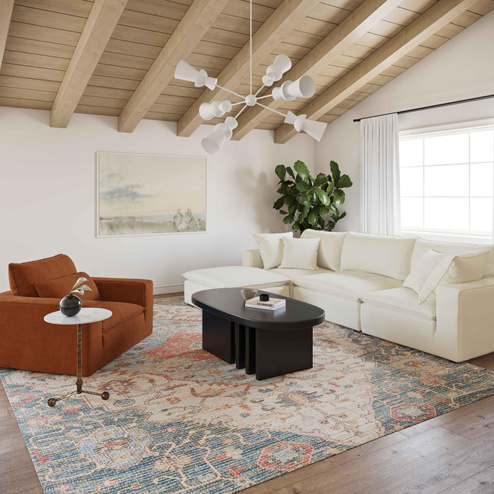 American Home Furniture | TOV Furniture - Cali Rust Arm Chair