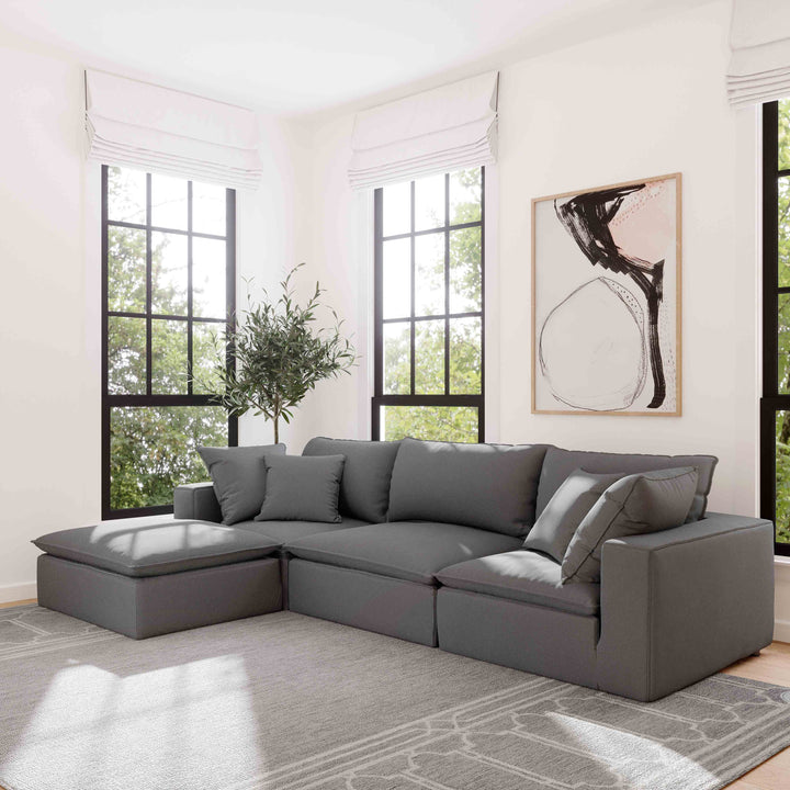 American Home Furniture | TOV Furniture - Cali Slate Armless Chair