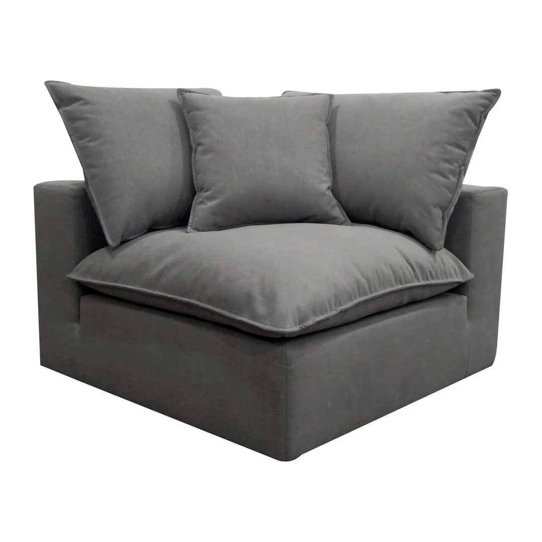 American Home Furniture | TOV Furniture - Cali Slate Corner Chair