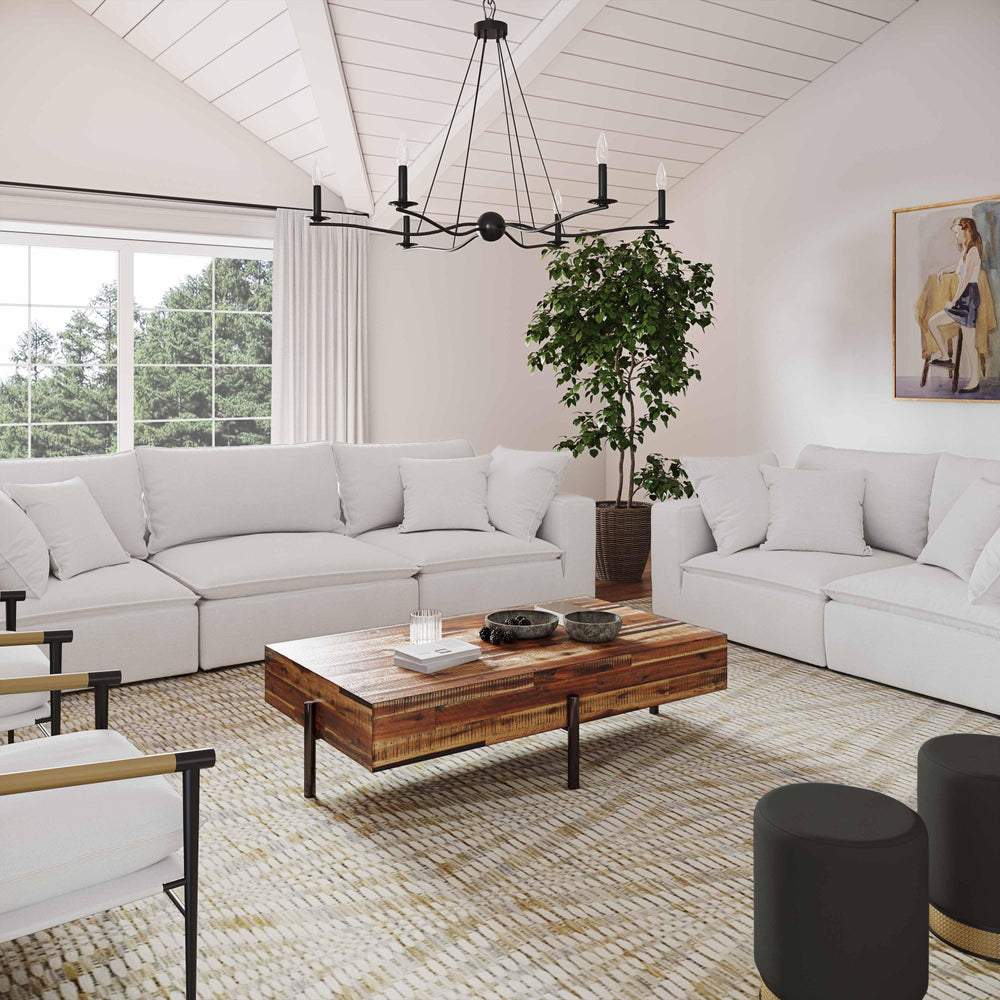 American Home Furniture | TOV Furniture - Cali Pearl Modular Loveseat