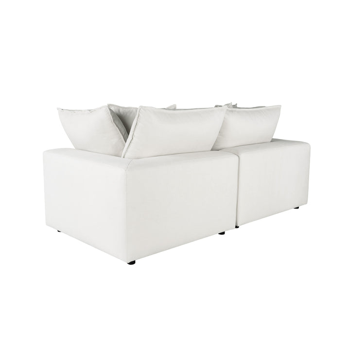 American Home Furniture | TOV Furniture - Cali Pearl Modular Loveseat