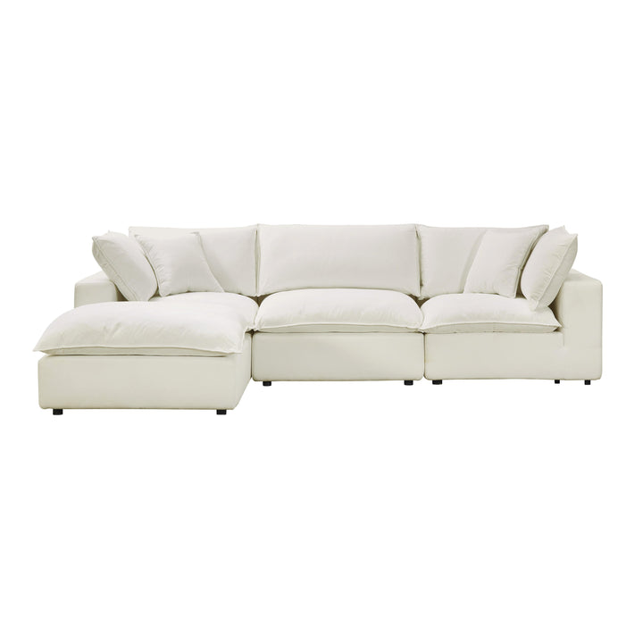 American Home Furniture | TOV Furniture - Cali Natural Modular 4 Piece Sectional