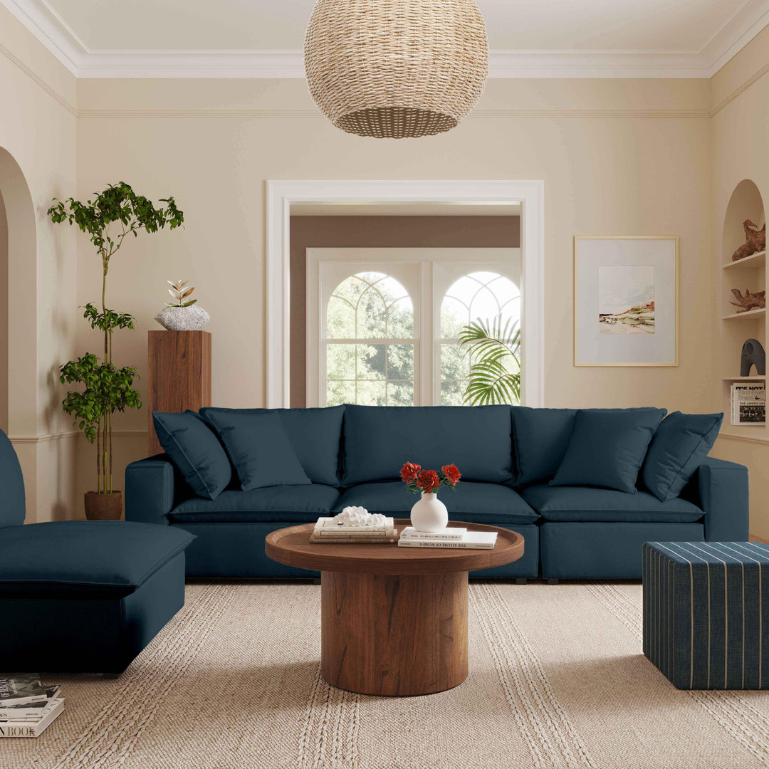 American Home Furniture | TOV Furniture - Cali Navy Modular Sofa