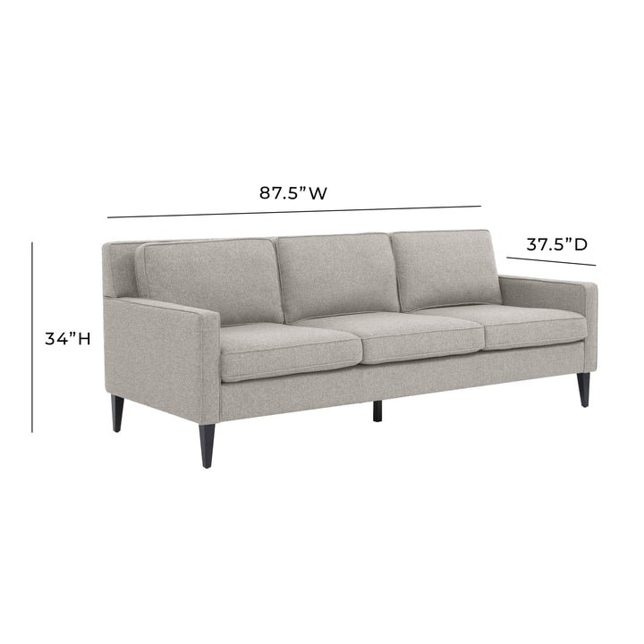 American Home Furniture | TOV Furniture - Luna Beige Sofa