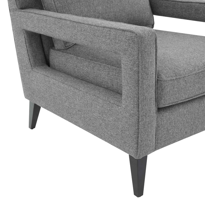 American Home Furniture | TOV Furniture - Luna Gray Accent Chair