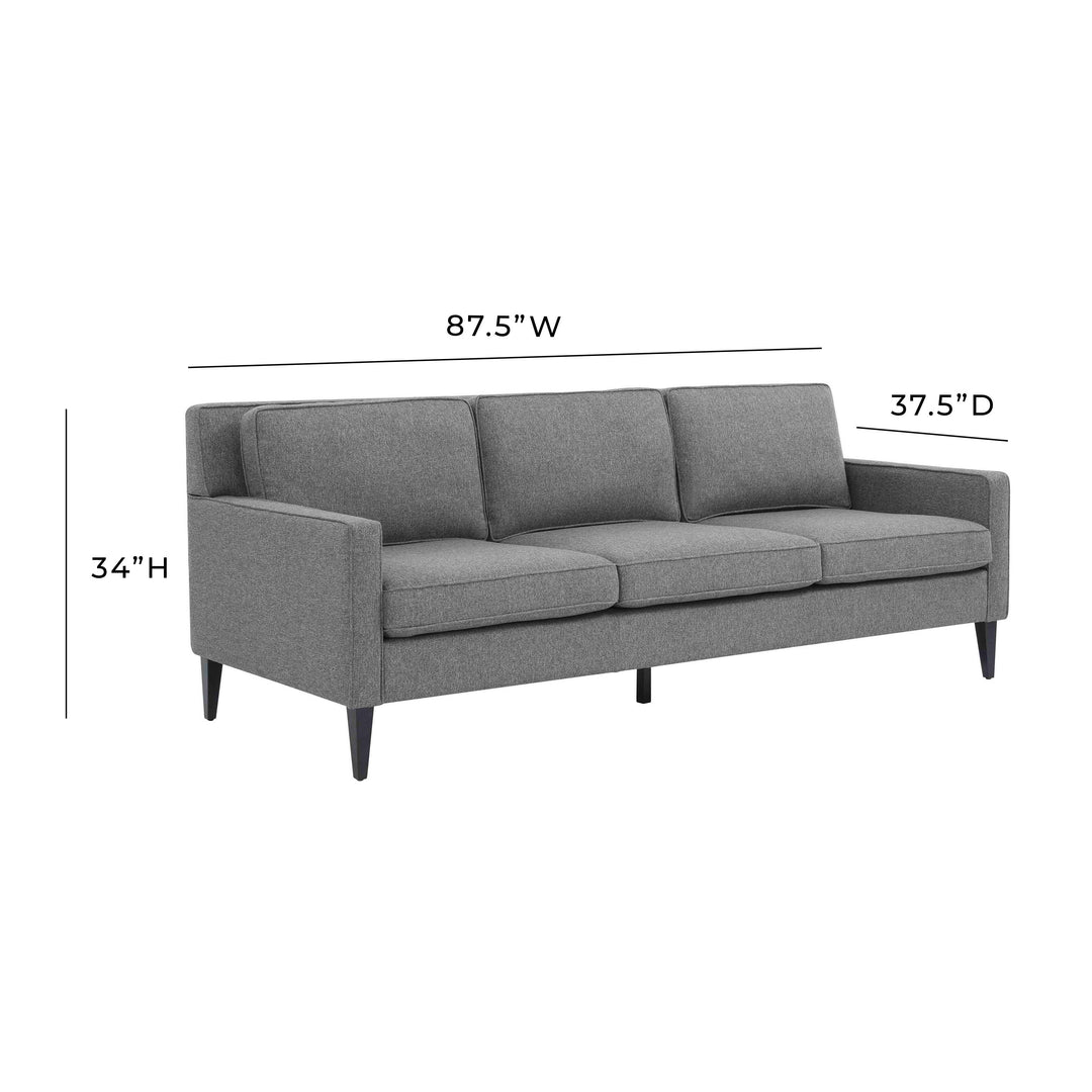 American Home Furniture | TOV Furniture - Luna Gray Sofa