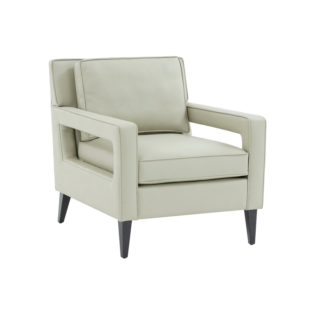 American Home Furniture | TOV Furniture - Luna Stone Gray Accent Chair